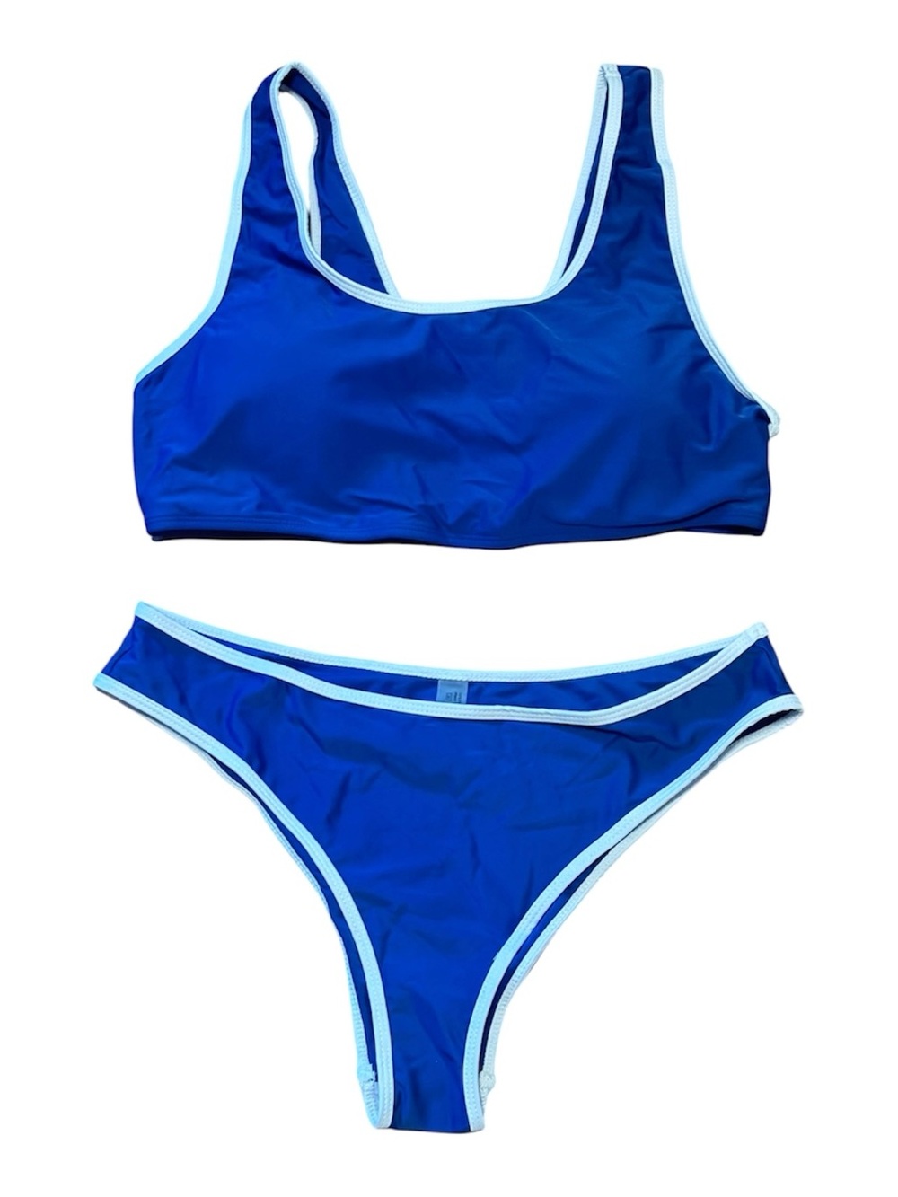 Classic Blue Two-Piece Women’s Swim Set  Size XL NWOT